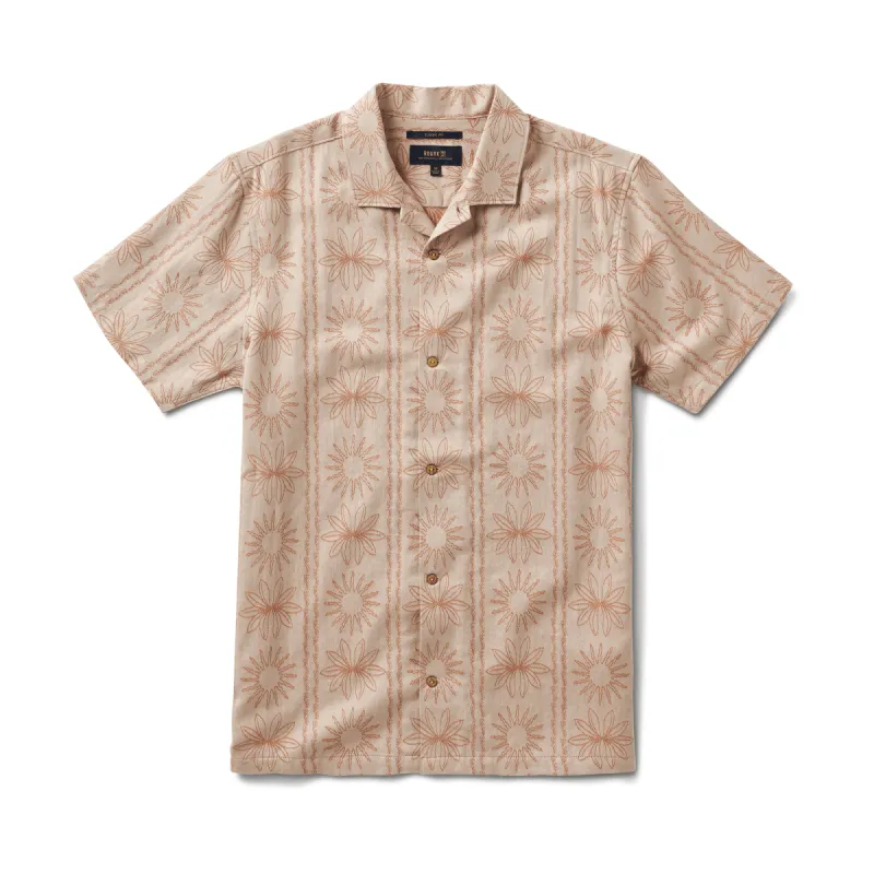Gonzo Short Sleeve Button Up Shirt - Bone sold by Roark