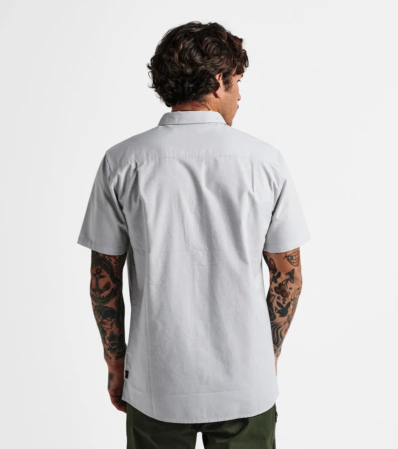 Well Worn Short Sleeve Button Up Shirt - Grey sold by Roark product image thumbnail 3
