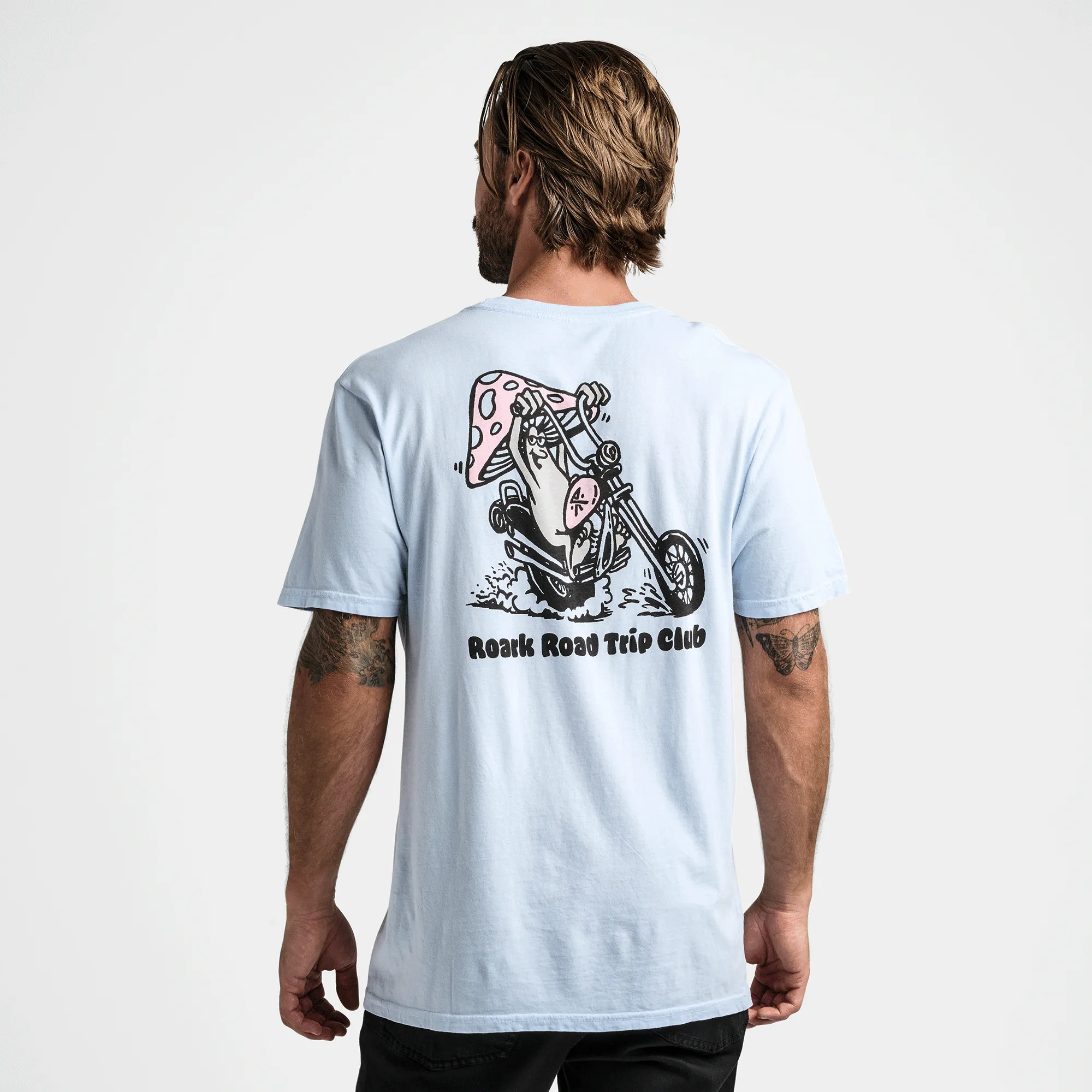 Road Tripper Premium Tee - Light Blue sold by Roark product image thumbnail 3