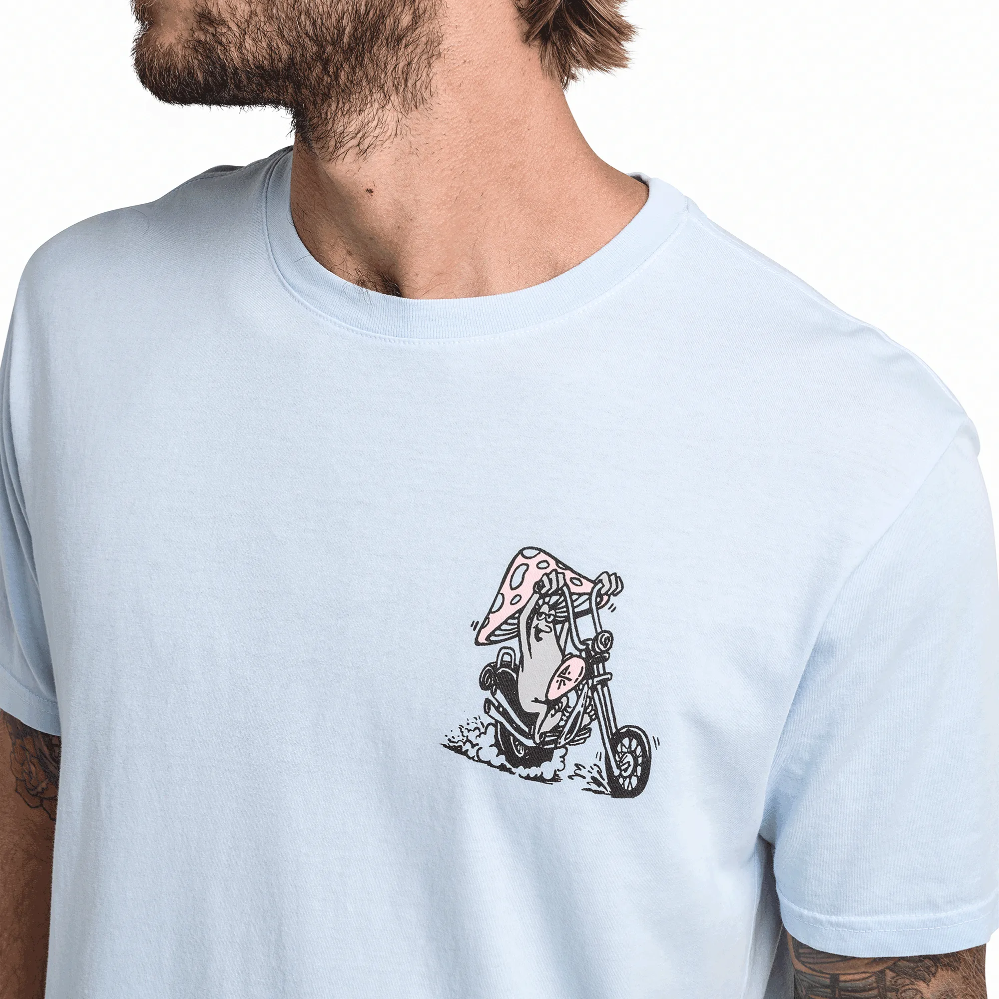 Road Tripper Premium Tee - Light Blue sold by Roark product image thumbnail 4