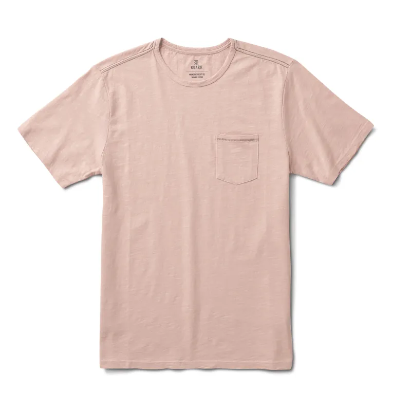 Well Worn Midweight Organic Short Sleeve Tee - Dusty Pink sold by Roark