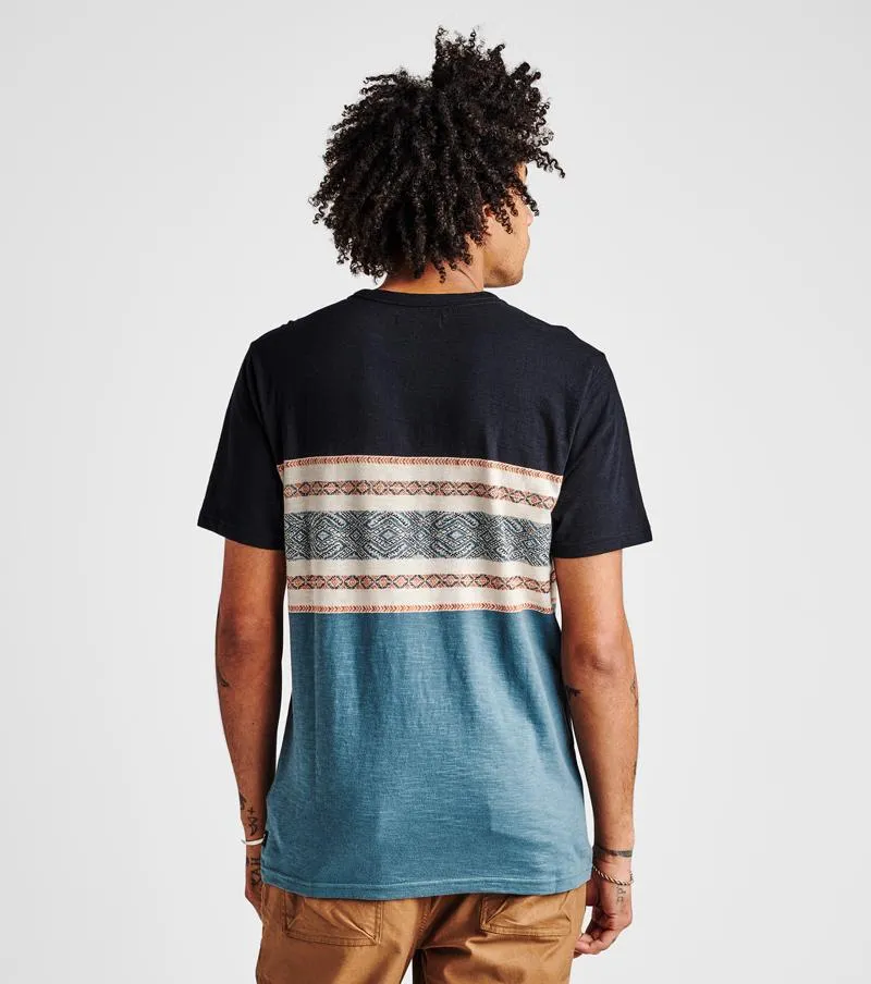 Kilim Jacquard Short Sleeve Tee - Black sold by Roark product image thumbnail 5