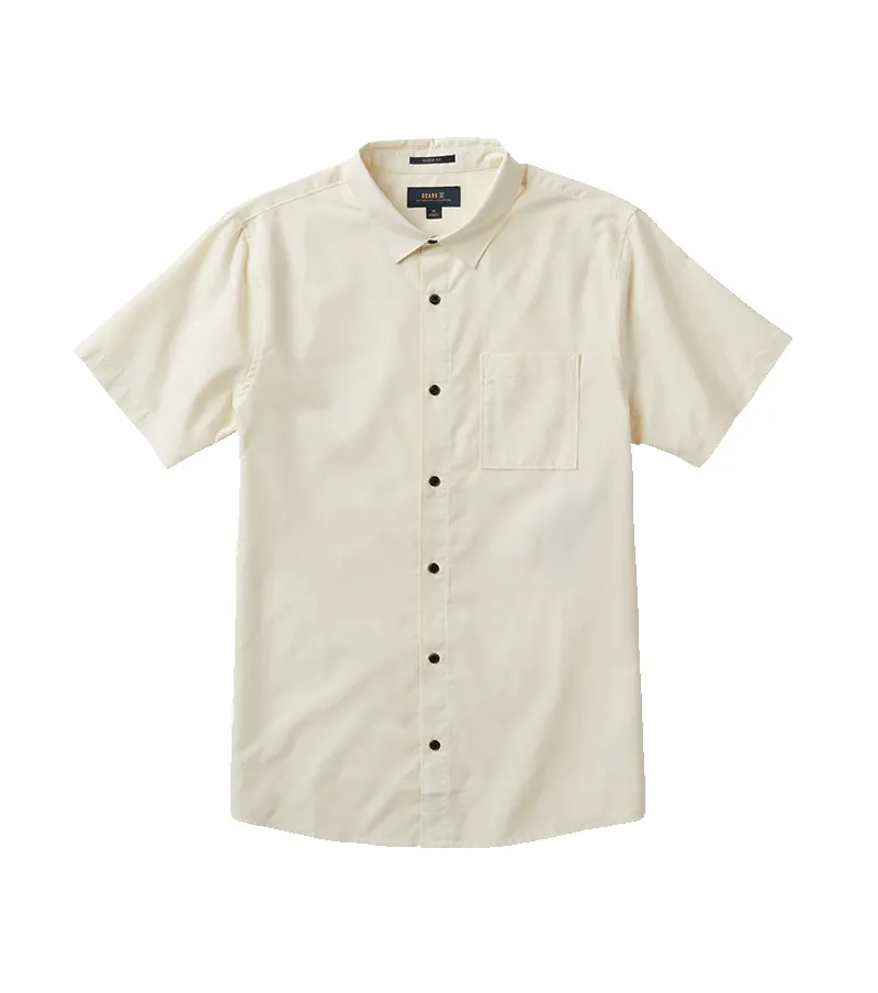 Well Worn Short Sleeve Button Up Shirt - Dusty Yellow sold by Roark