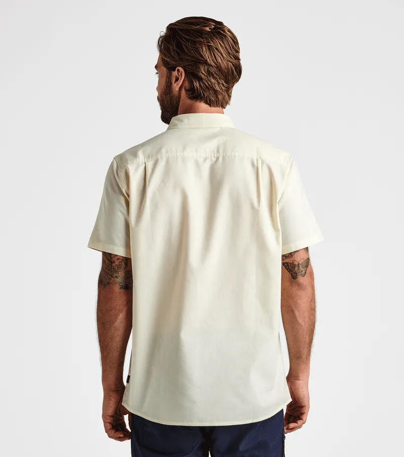 Well Worn Short Sleeve Button Up Shirt - Dusty Yellow sold by Roark product image thumbnail 3