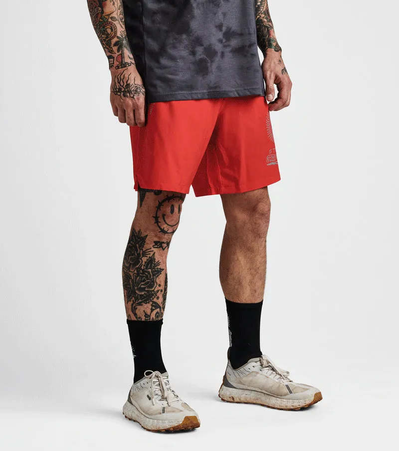 Bommer 2.0 7" Shorts - Vibrant Red sold by Roark product image thumbnail 4