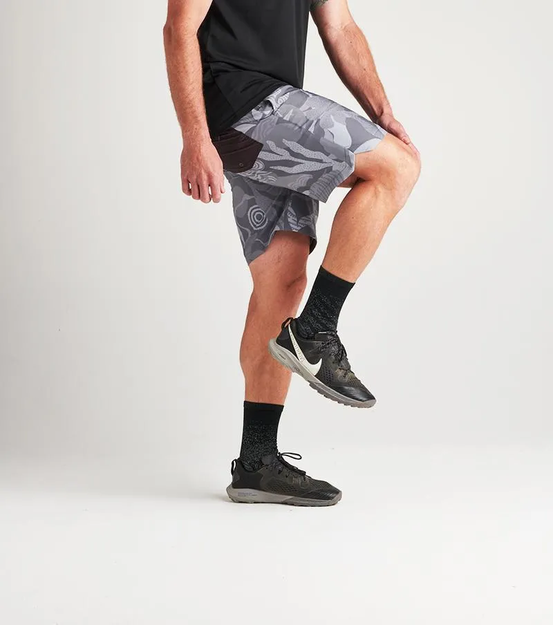 Serrano Active Shorts 8" - Grey sold by Roark product image thumbnail 4