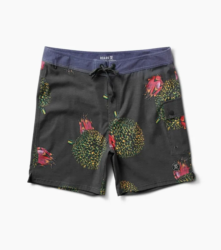 Durian Boardshorts - Charcoal sold by Roark