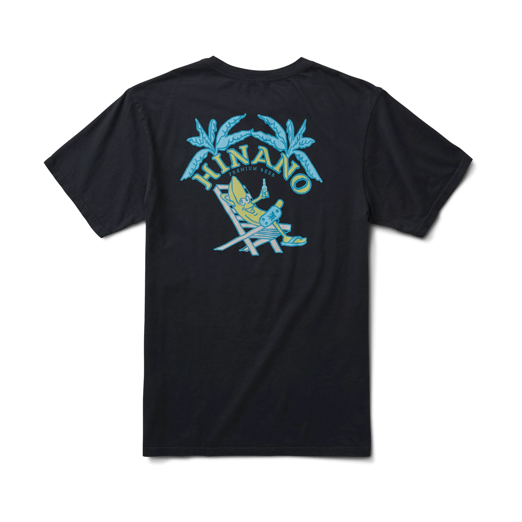 Hinano Off The Clock Premium Tee - Black sold by Roark