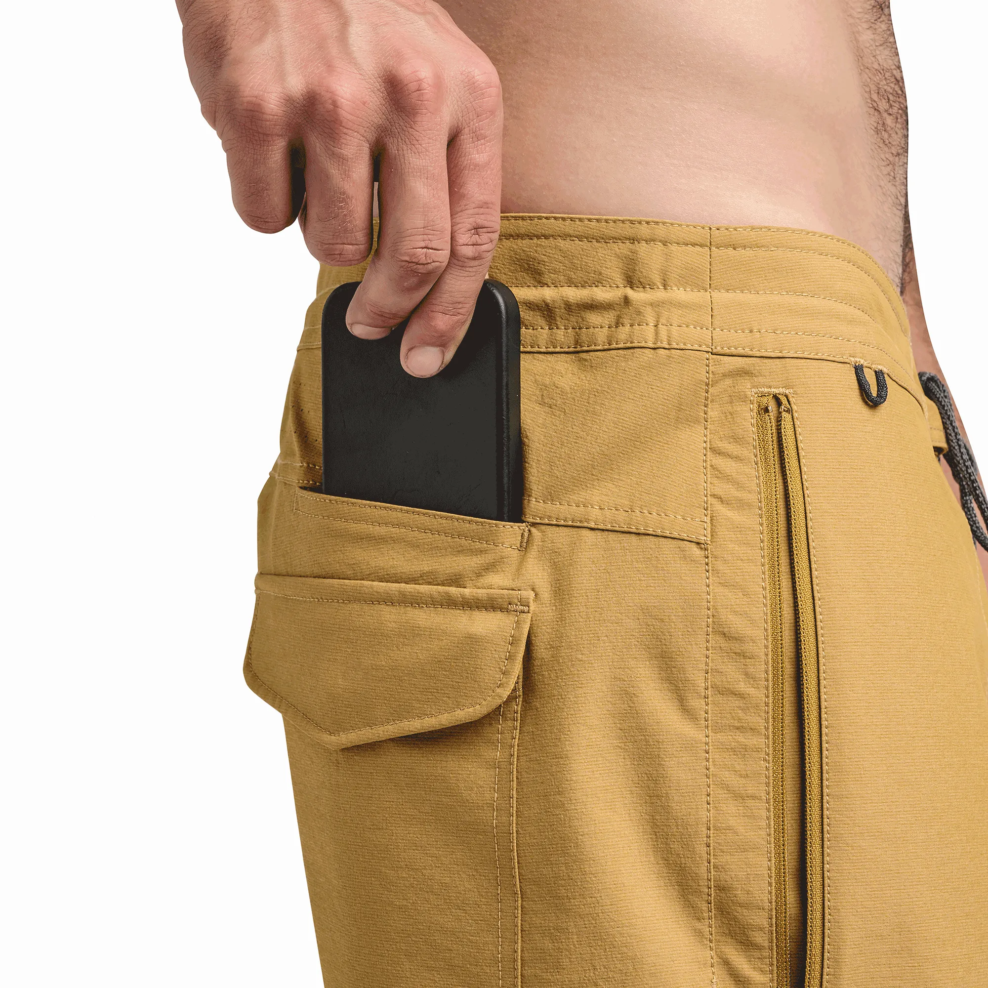 Layover 2.0 Shorts - Golden sold by Roark product image thumbnail 5
