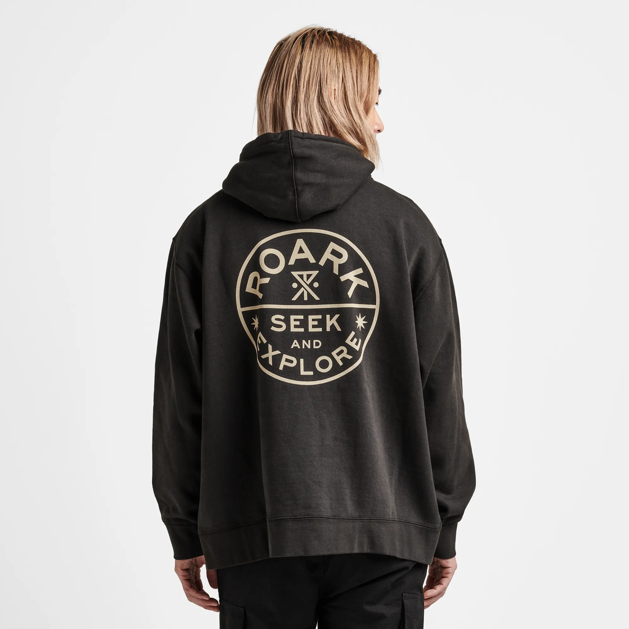 Branded Seek And Explore Hoodie - Black sold by Roark product image thumbnail 3