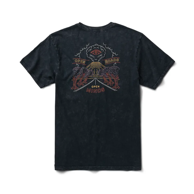 Open Roads Premium Tee - Black sold by Roark