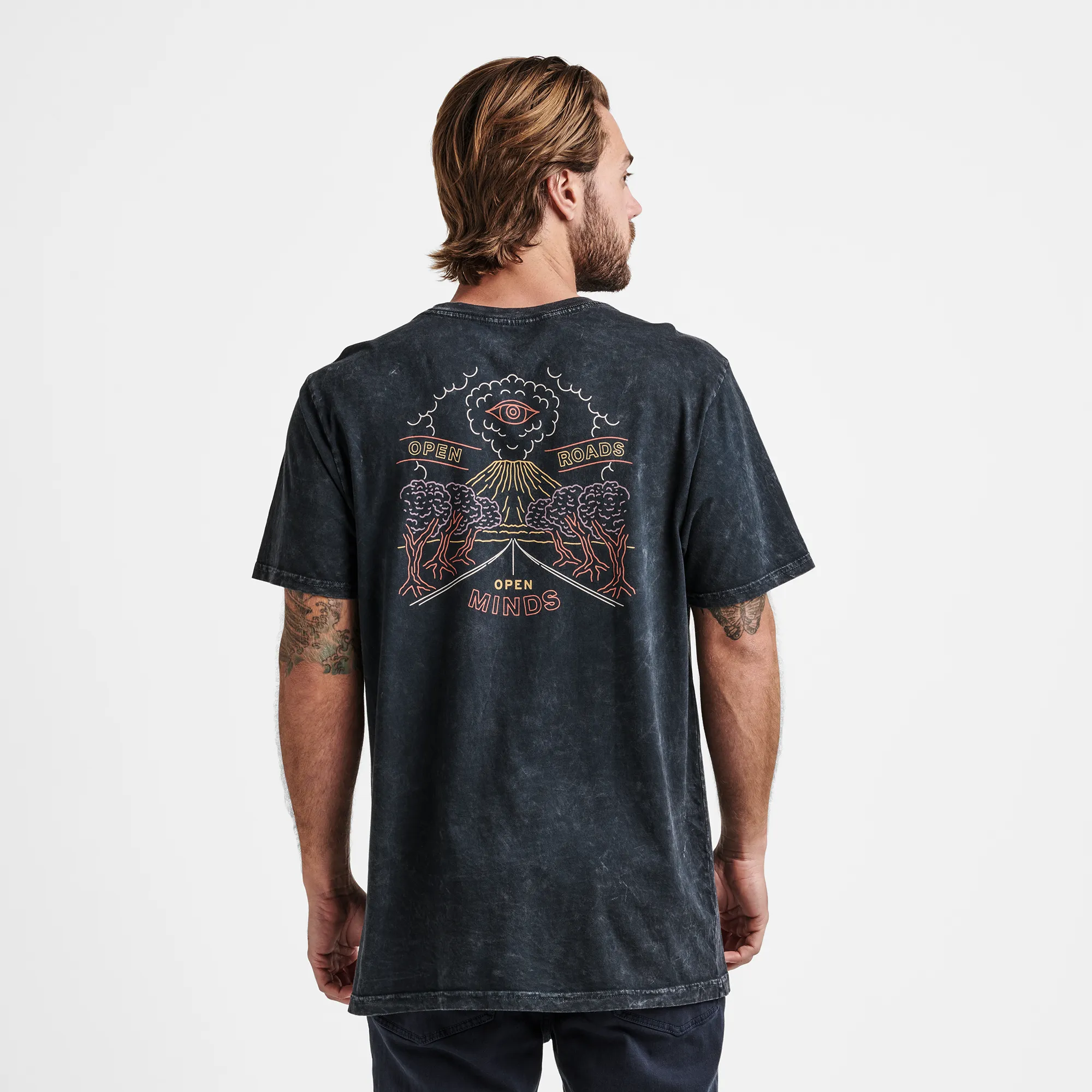 Open Roads Premium Tee - Black sold by Roark product image thumbnail 3