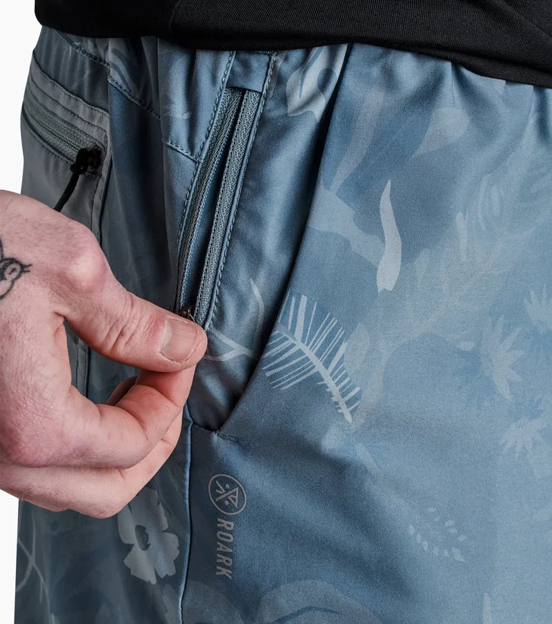 Serrano Active Shorts 8" - Aqua Blue sold by Roark product image thumbnail 5