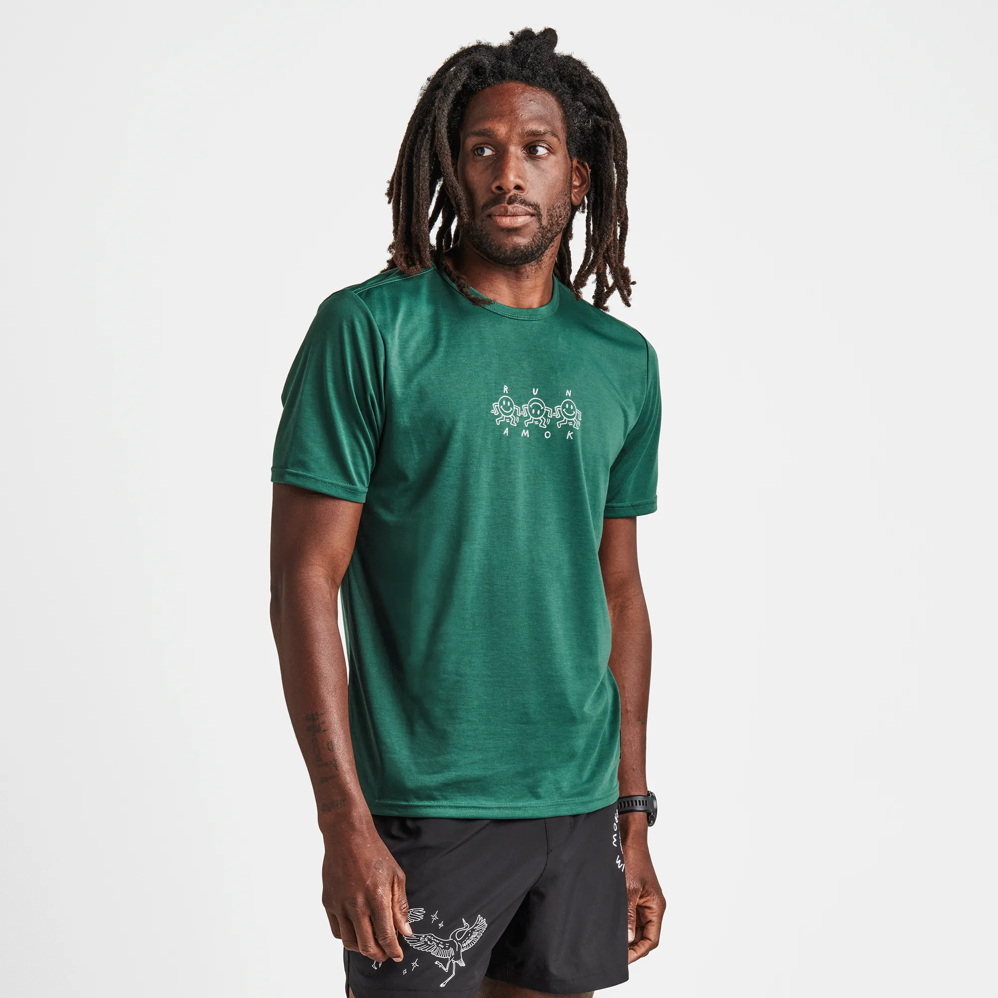 Mathis Core Short Sleeve Tee - Pine sold by Roark product image thumbnail 3