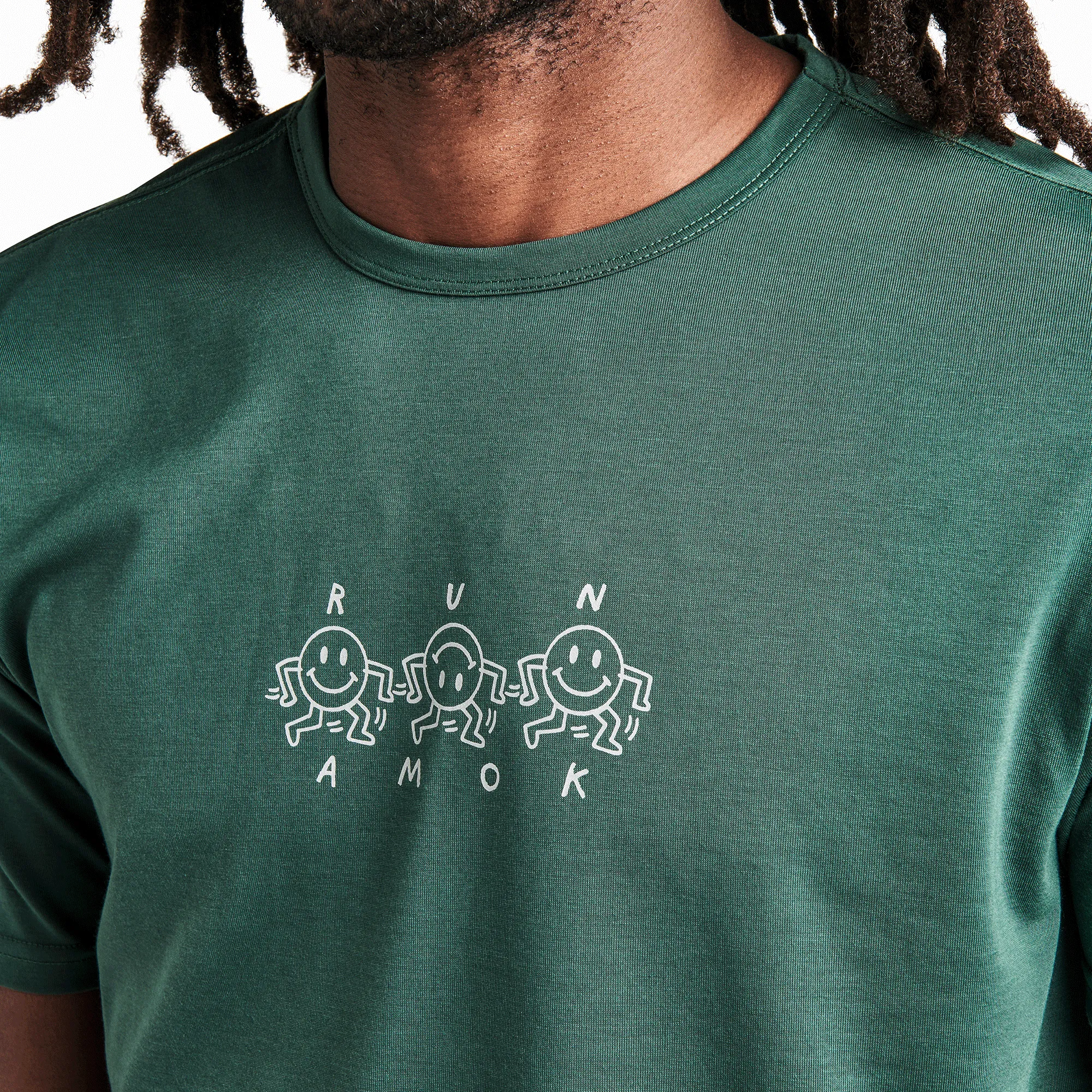 Mathis Core Short Sleeve Tee - Pine sold by Roark product image thumbnail 5