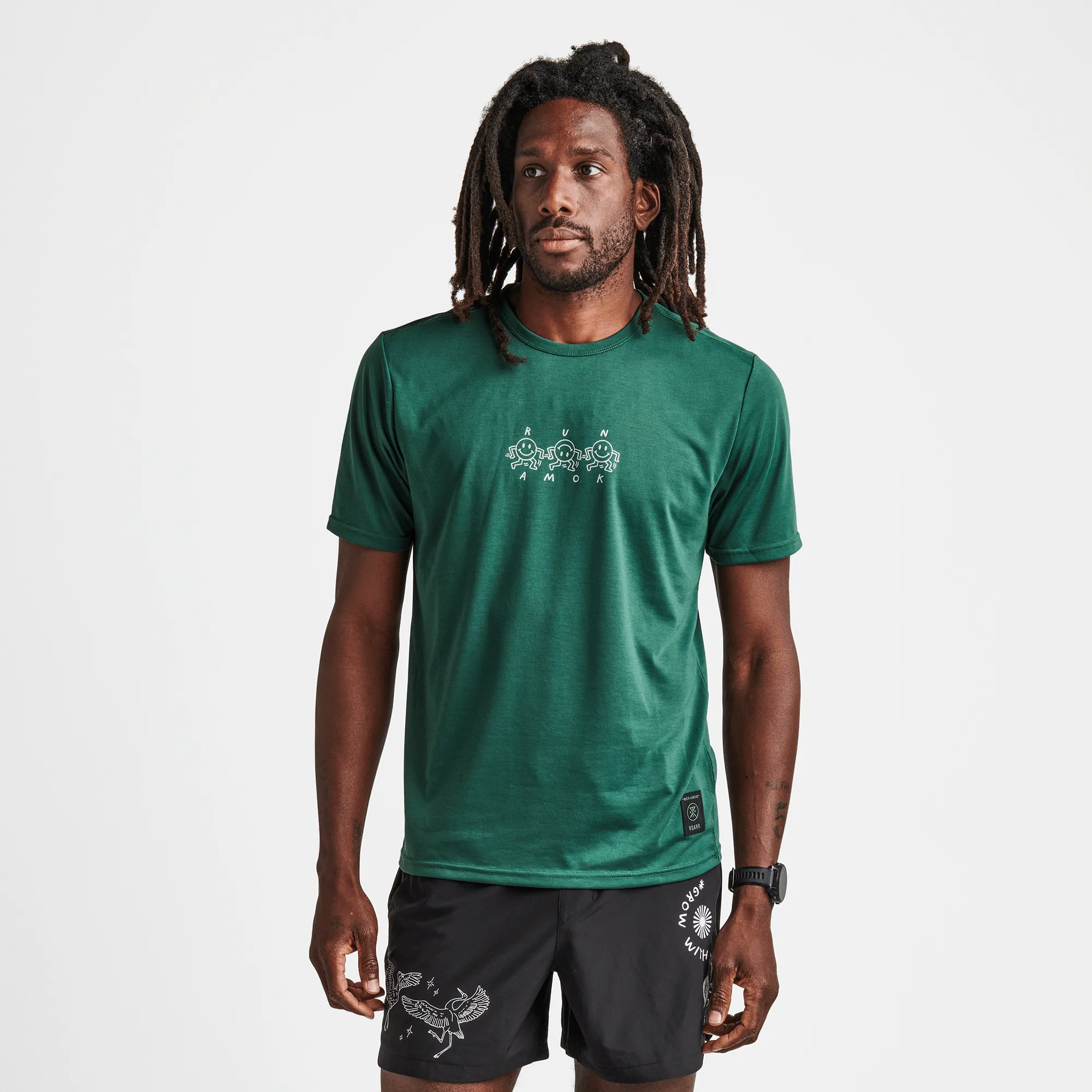 Mathis Core Short Sleeve Tee - Pine sold by Roark product image thumbnail 2