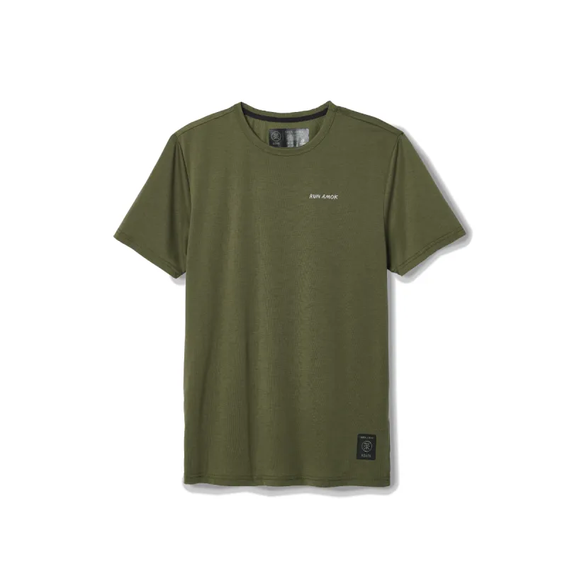 Mathis Core Short Sleeve Tee - Military sold by Roark