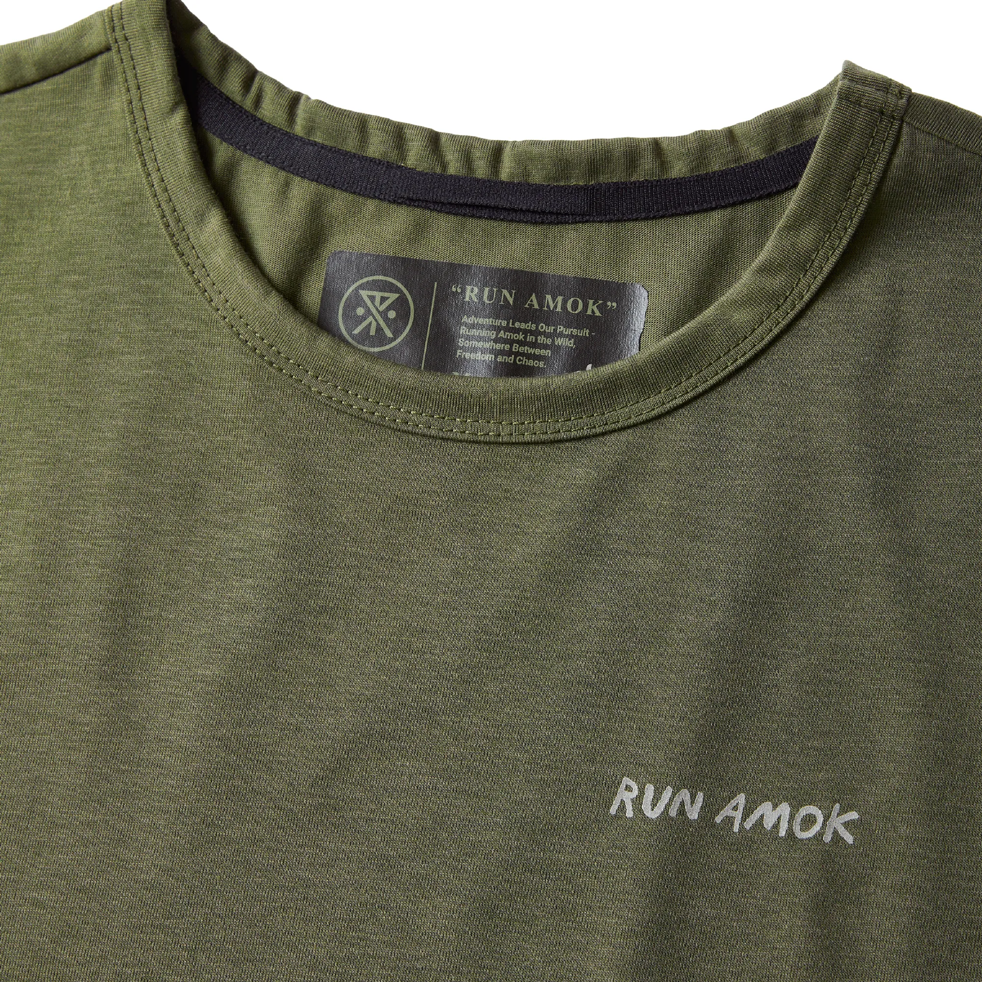 Mathis Core Short Sleeve Tee - Military sold by Roark product image thumbnail 3