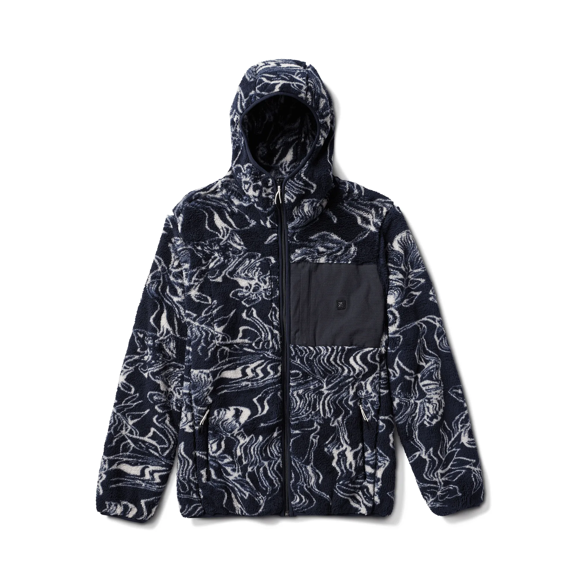 Rambler Fleece Hoodie - Dark Navy sold by Roark