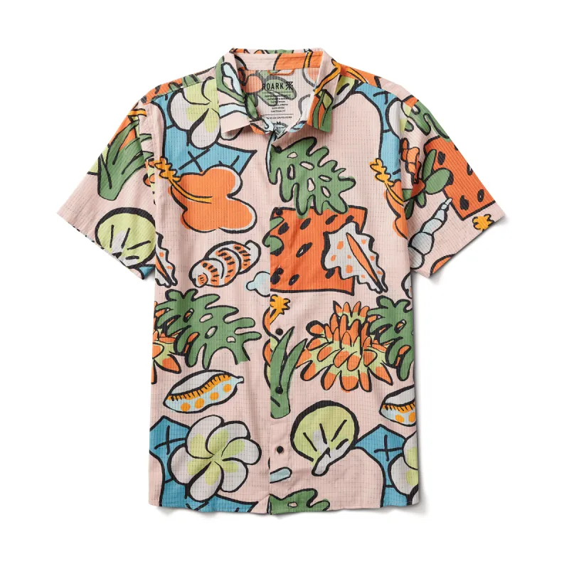Bless Up Breathable Stretch Shirt - Dusty Pink sold by Roark