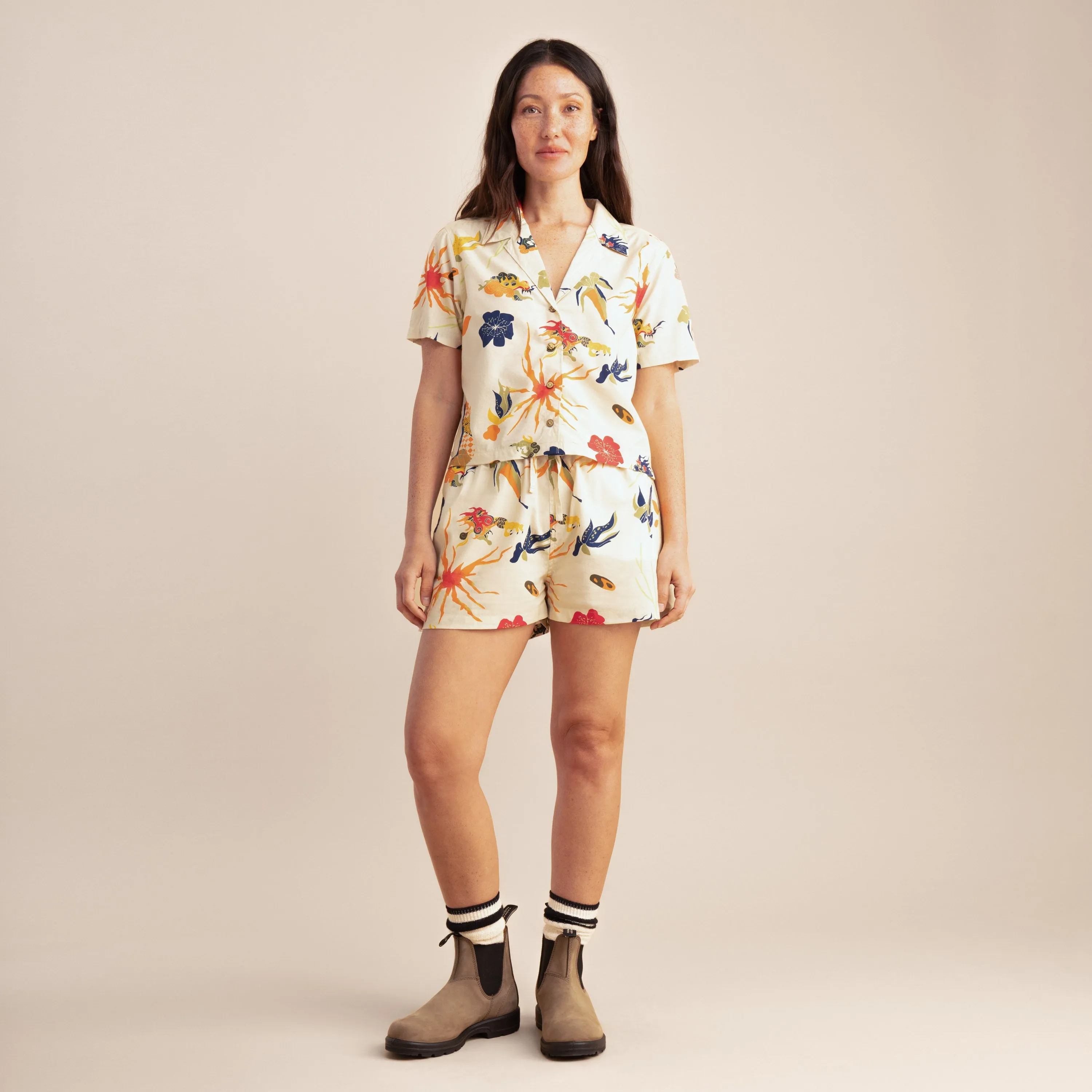 Idle Button Up Shirt - Vintage White sold by Roark product image thumbnail 5