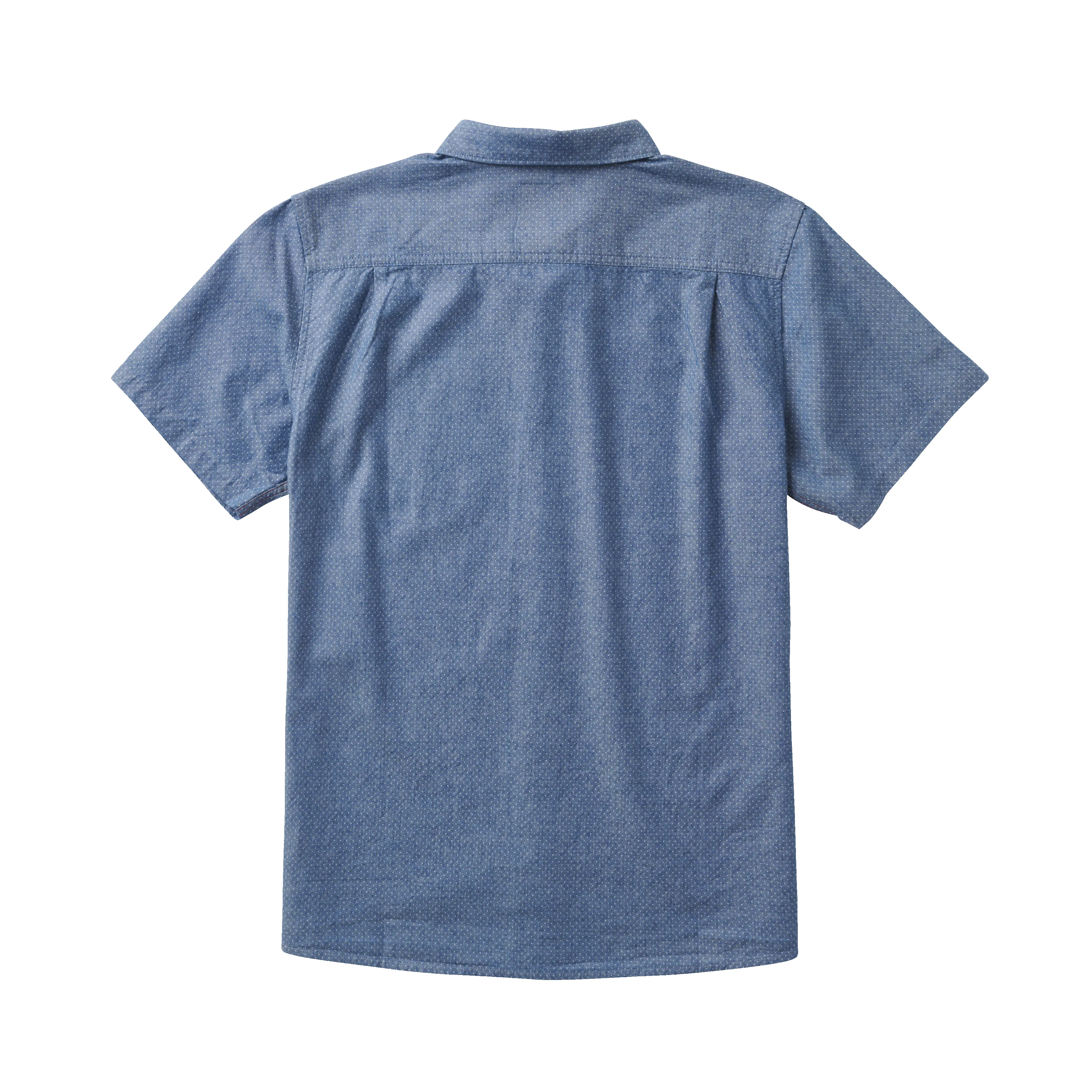 Scholar Aizome Chambray Button Up Shirt - Indigo sold by Roark product image thumbnail 2