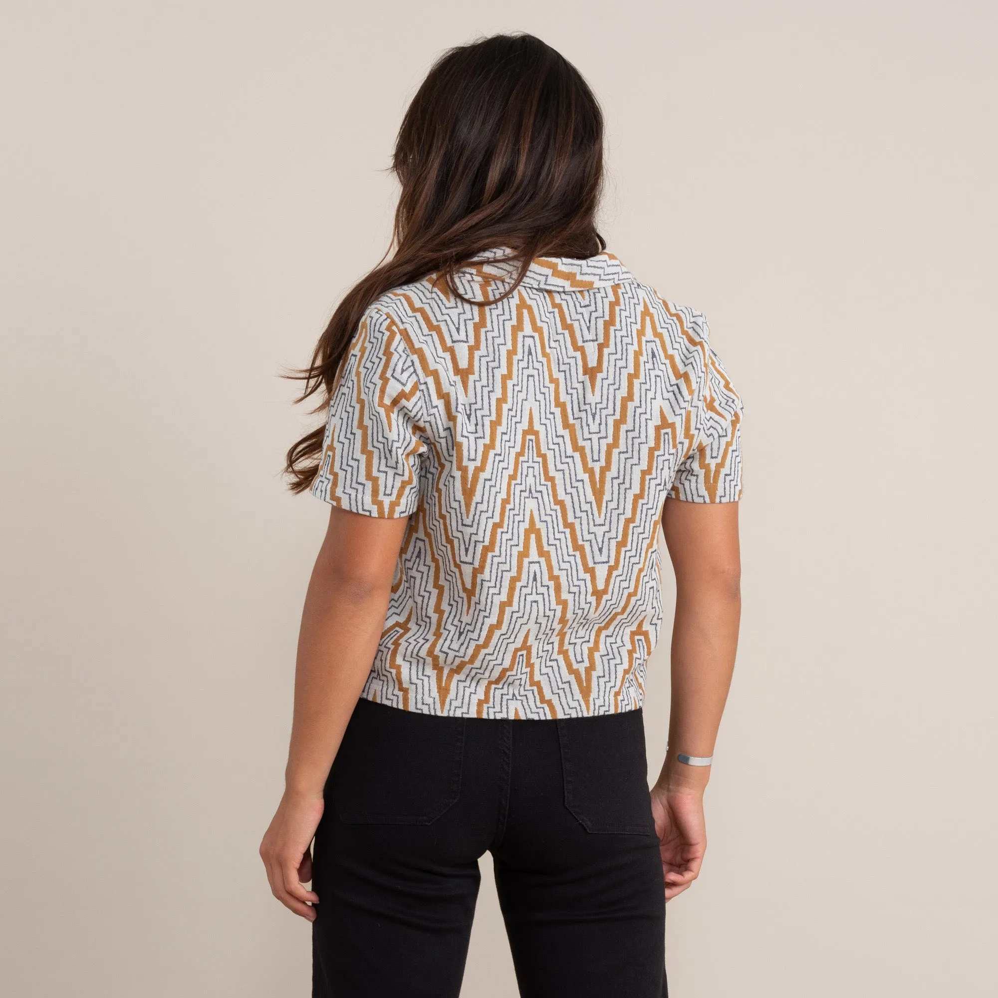 Idle Button Up Shirt -Copper sold by Roark product image thumbnail 5