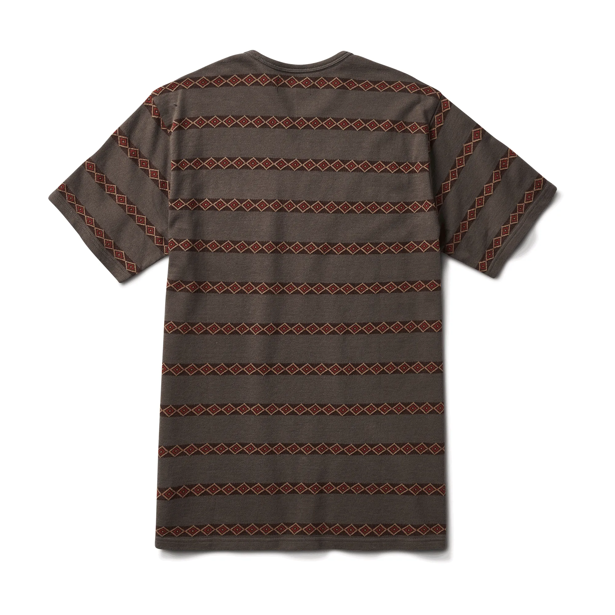 Well Worn Jacquard Short Sleeve Tee - Charcoal sold by Roark product image thumbnail 2