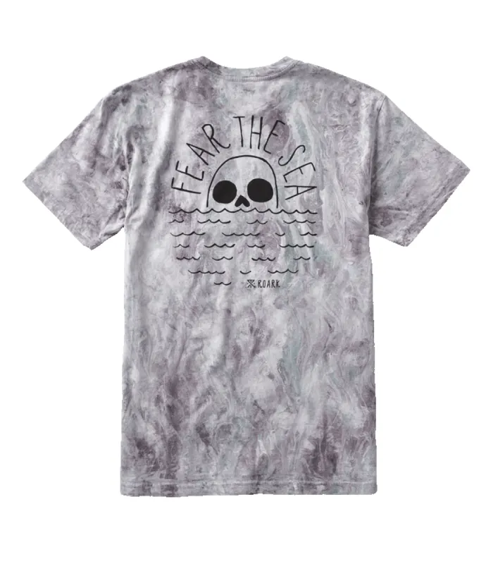 Fear The Sea Wash Premium Tee - Blue Grey sold by Roark