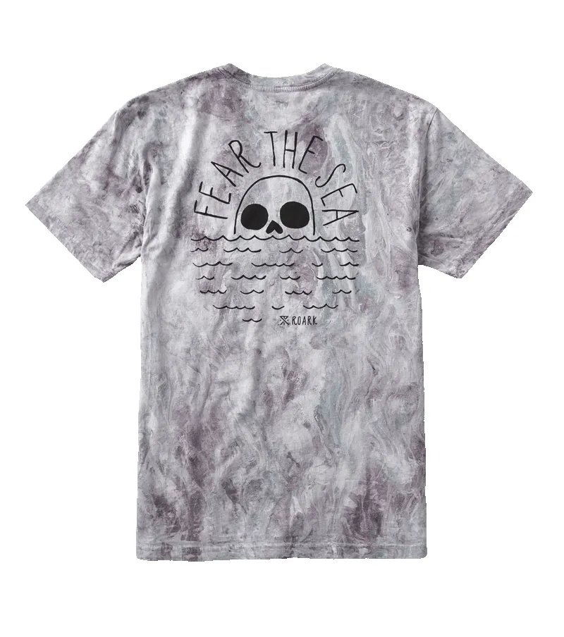 Fear The Sea Wash Premium Tee - Blue Grey sold by Roark