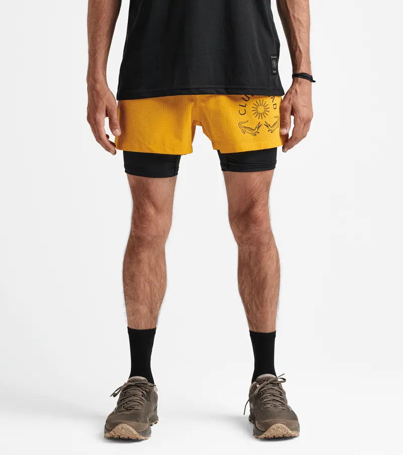 Bommer 3.5" Shorts - Gold sold by Roark product image thumbnail 2