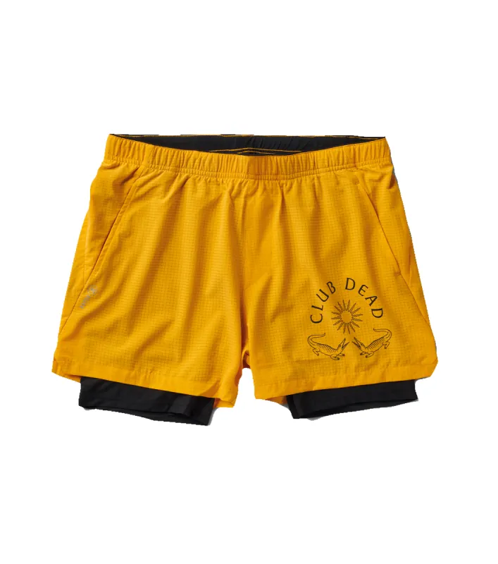 Bommer 3.5" Shorts - Gold sold by Roark
