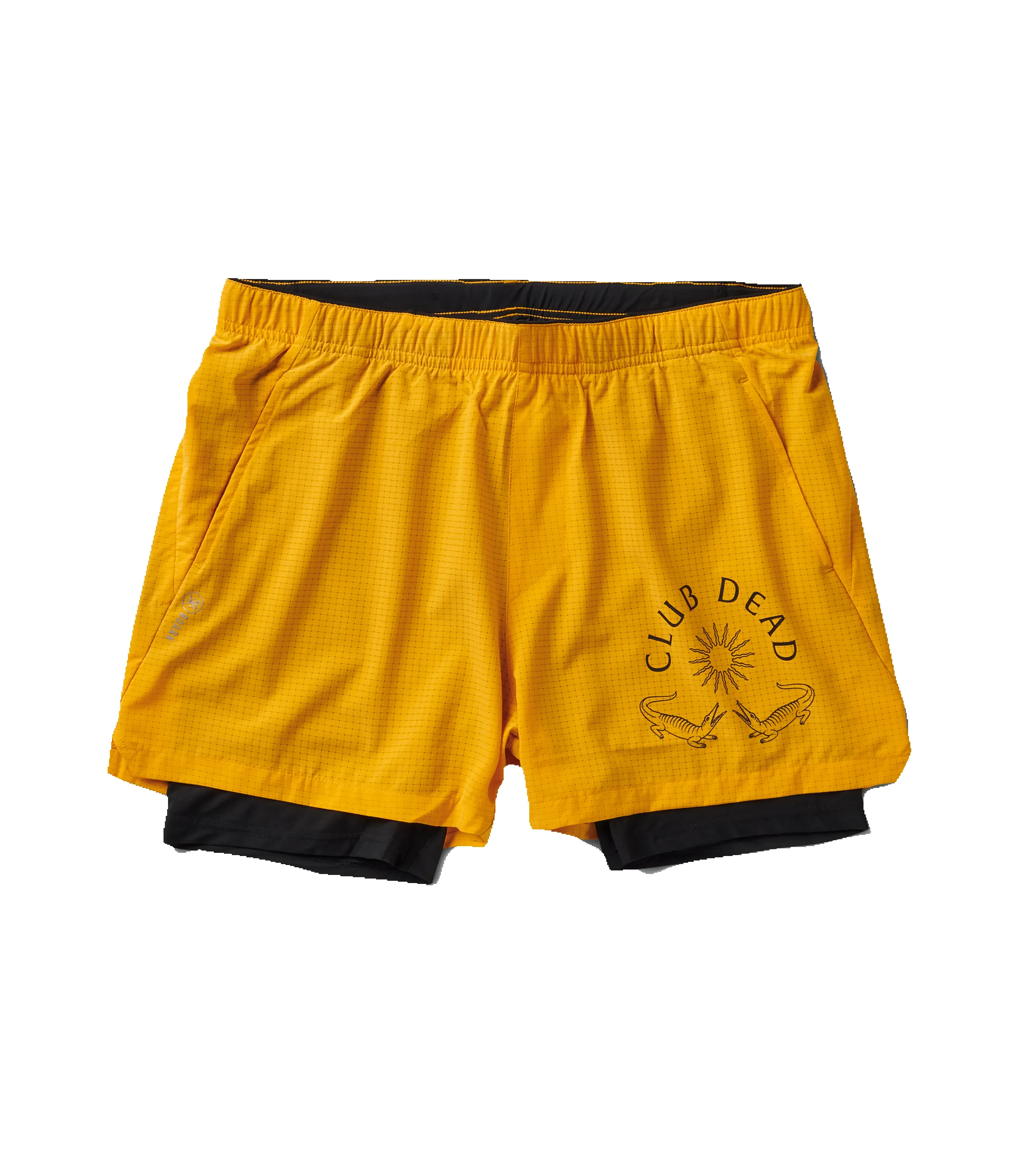 Bommer 3.5" Shorts - Gold sold by Roark