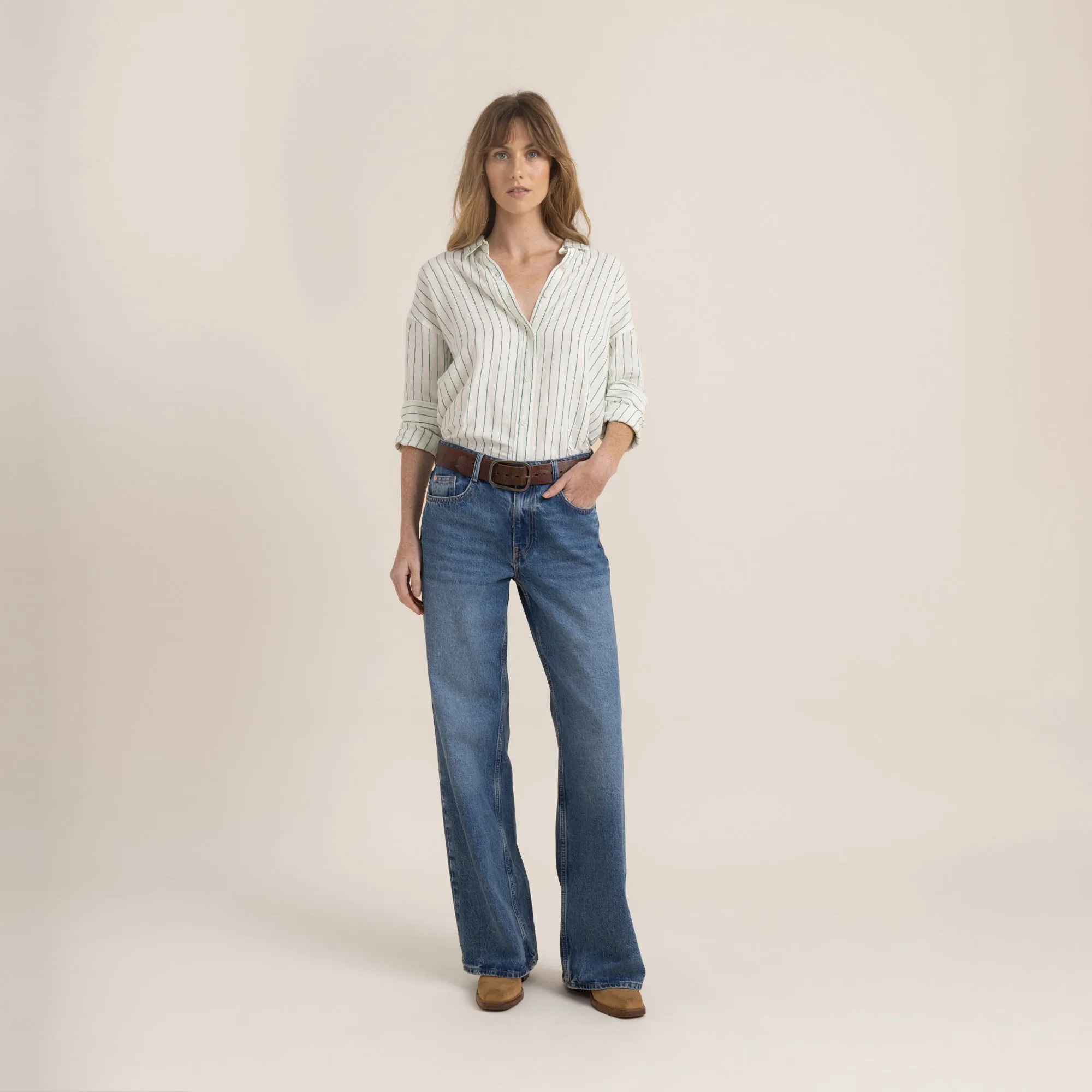 Costa Button Up Shirt - Coconut sold by Roark product image thumbnail 2