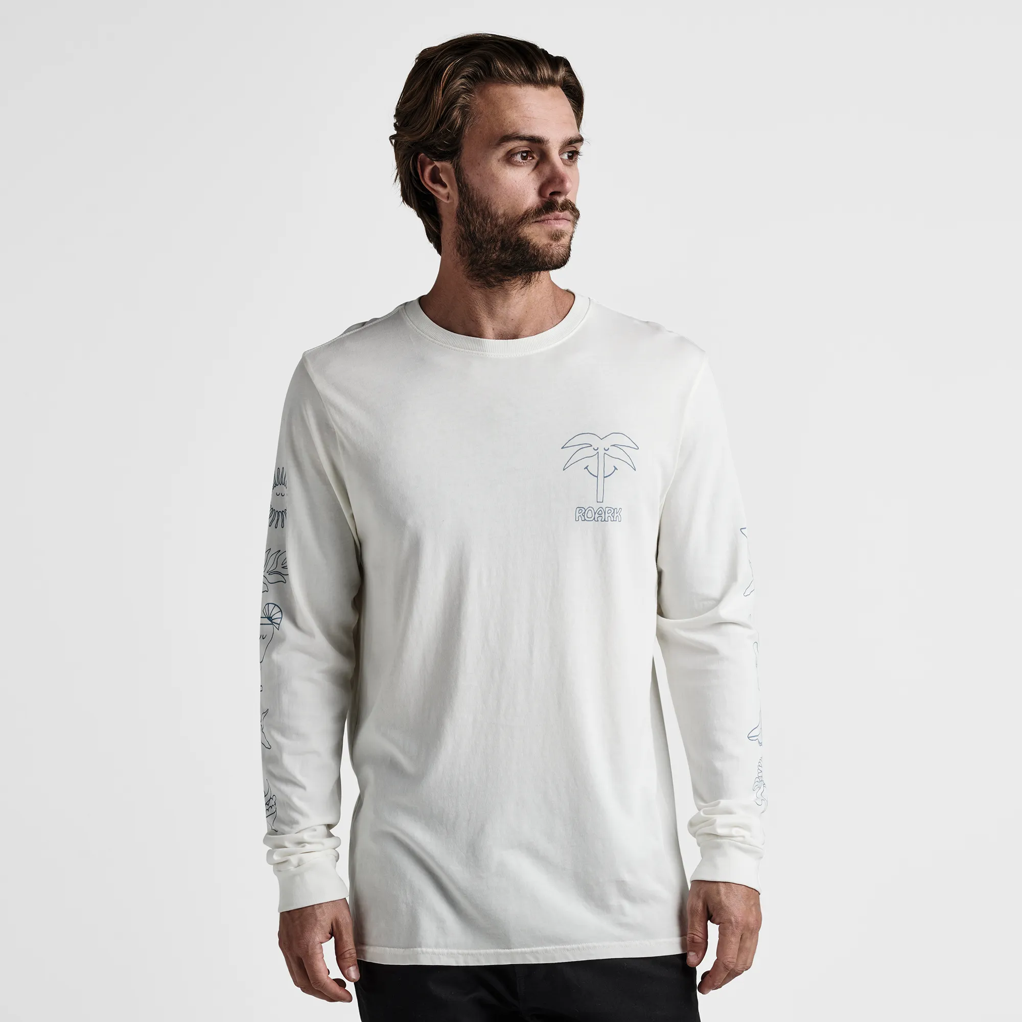Sole Splendente Long Sleeve Tee - Off White sold by Roark product image thumbnail 2