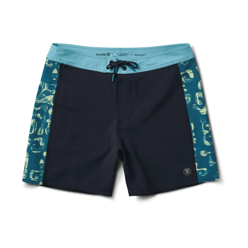 Passage 17" Boardshorts - Dark Navy made by Roark