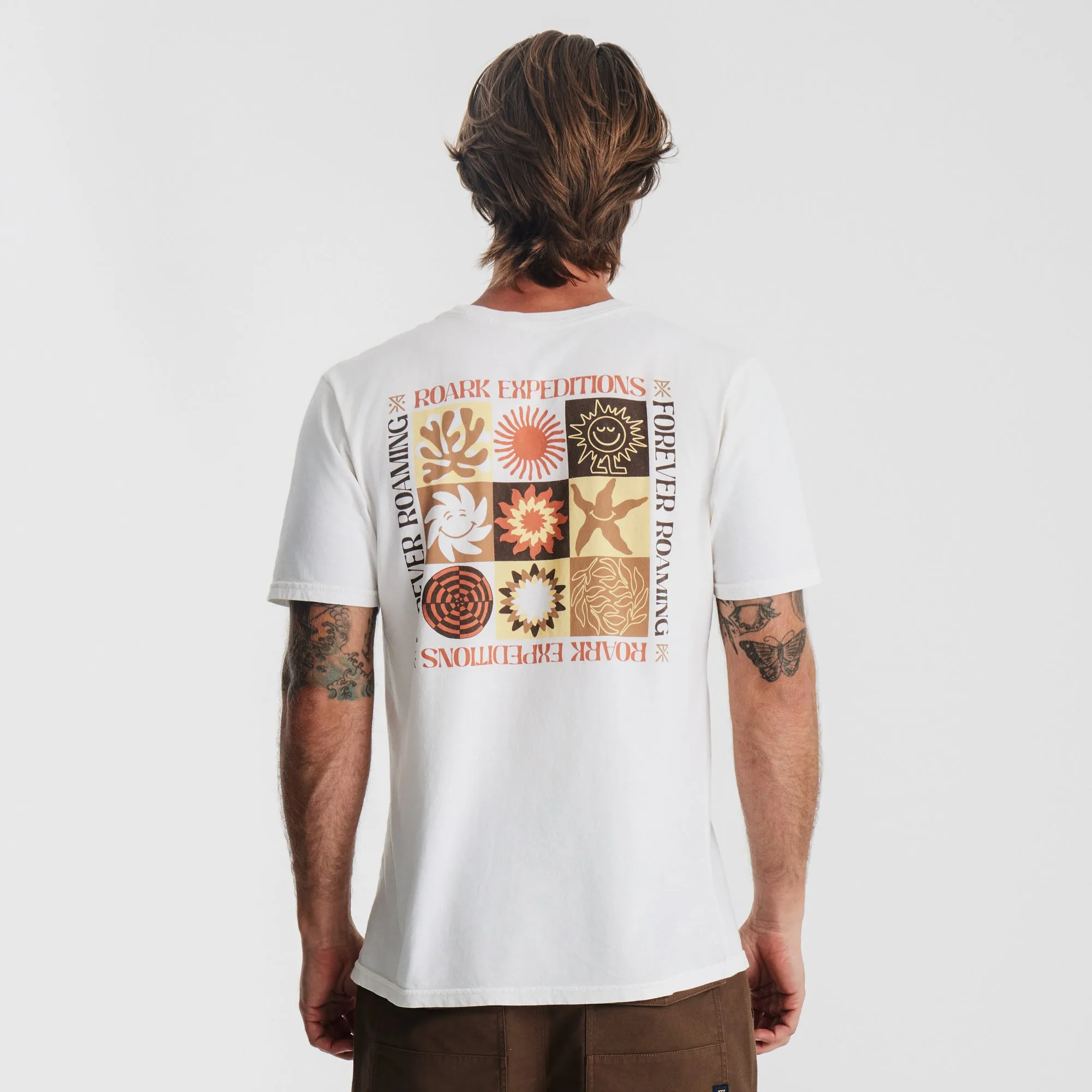 Roark Expeditions Premium Tee - Mosaic Off White sold by Roark product image thumbnail 4