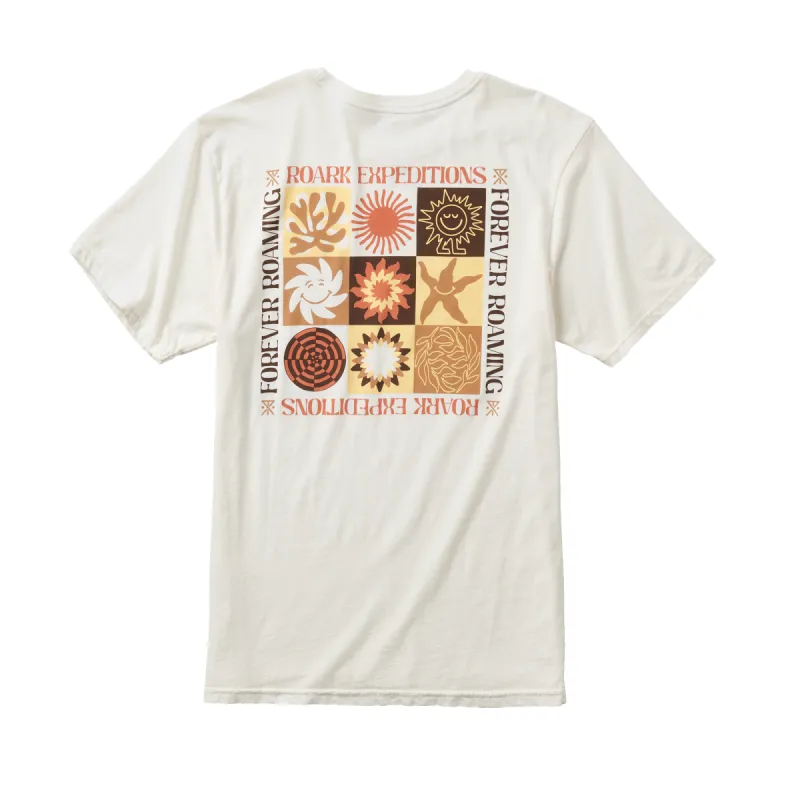 Roark Expeditions Premium Tee - Mosaic Off White sold by Roark