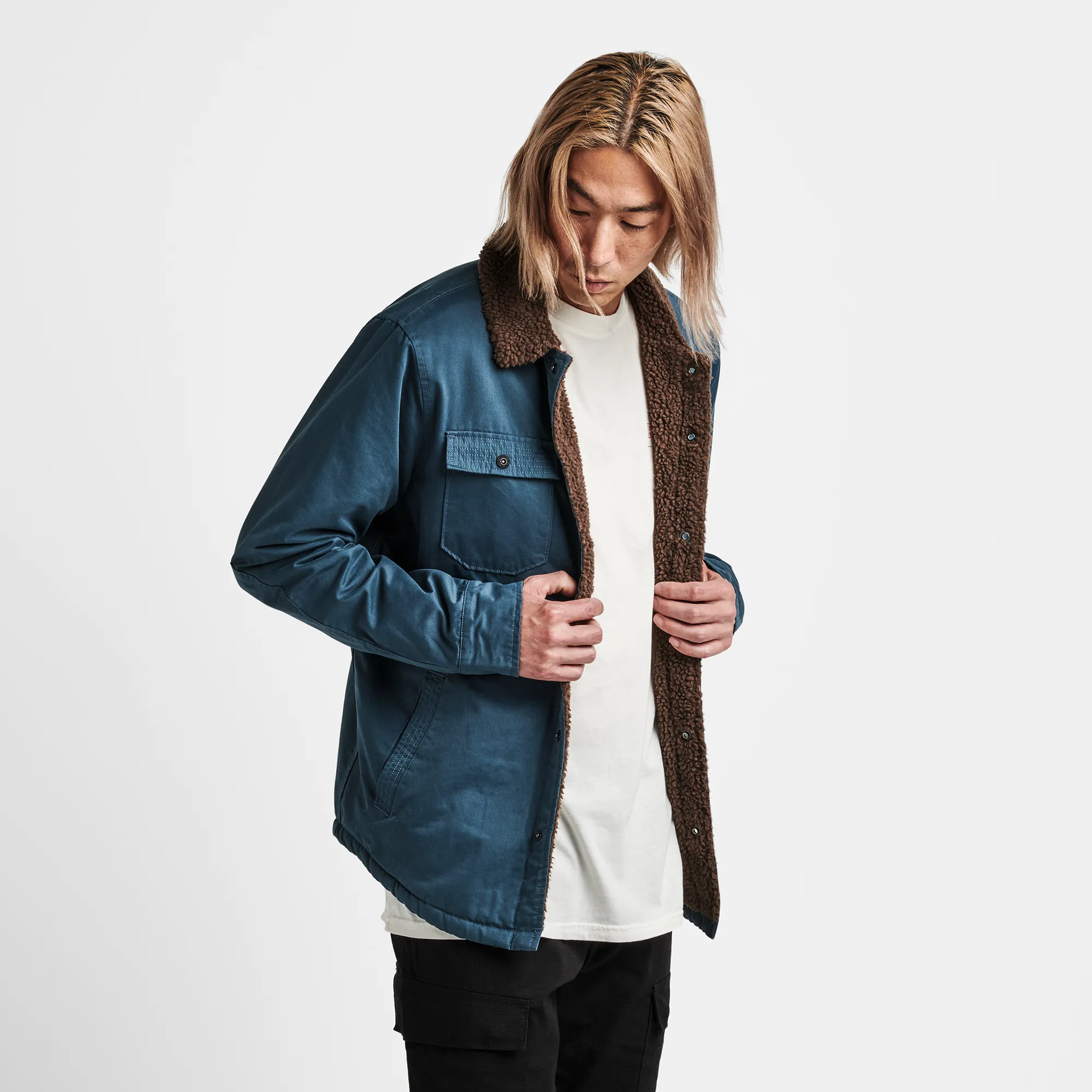 Hebrides Jacket - Deep Blue sold by Roark product image thumbnail 4