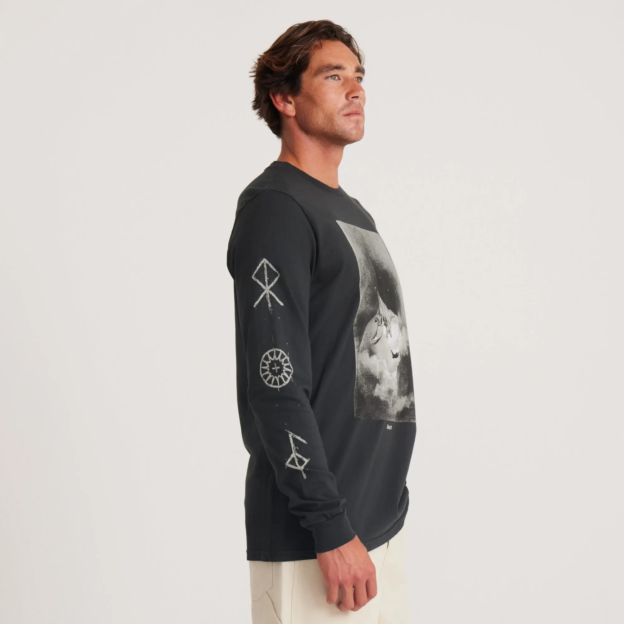 Jamie Thomas Long Sleeve Tee - Black sold by Roark product image thumbnail 4