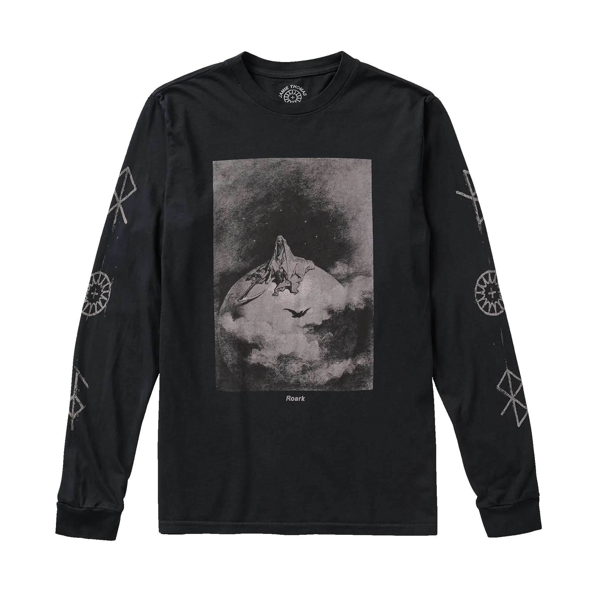 Jamie Thomas Long Sleeve Tee - Black sold by Roark