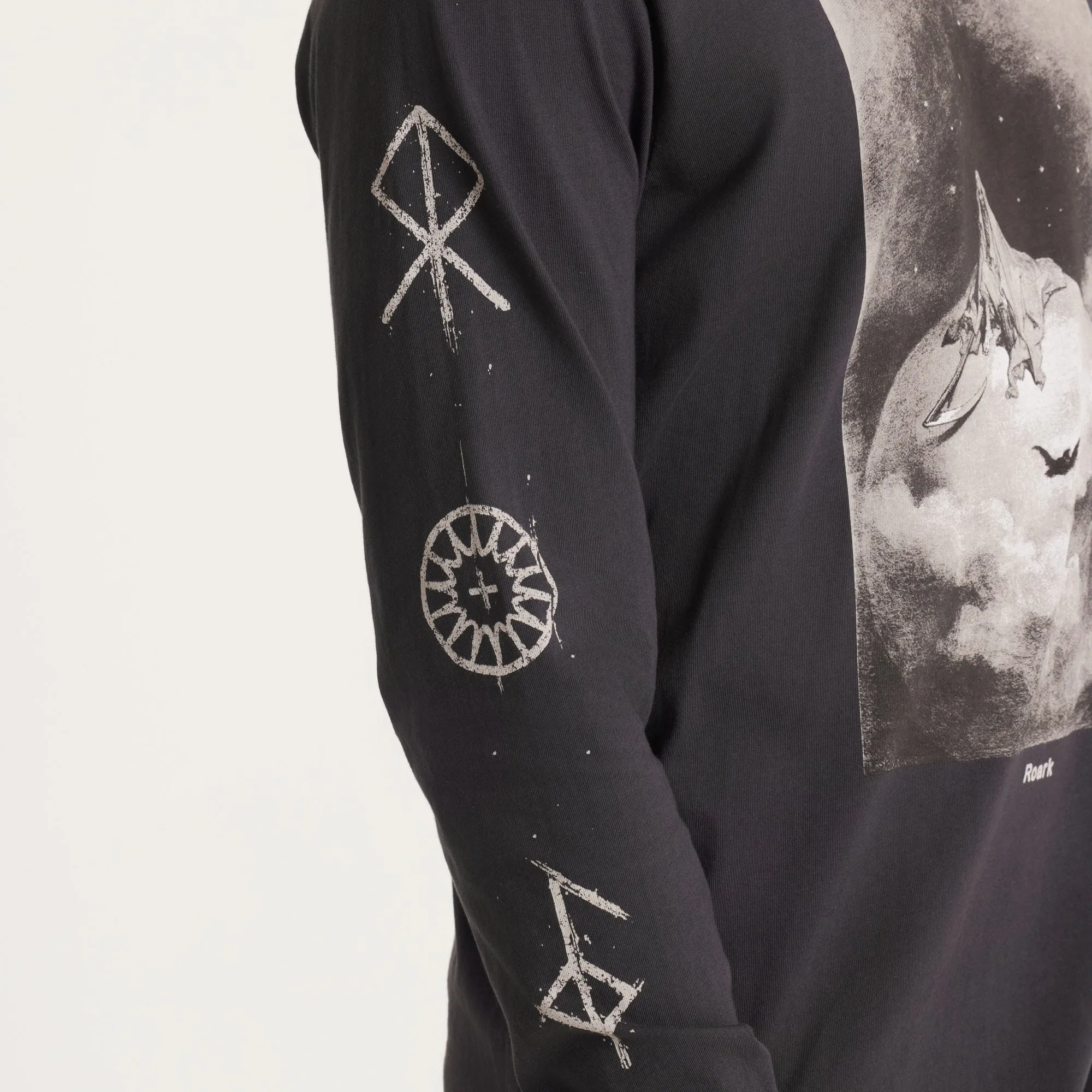 Jamie Thomas Long Sleeve Tee - Black sold by Roark product image thumbnail 5