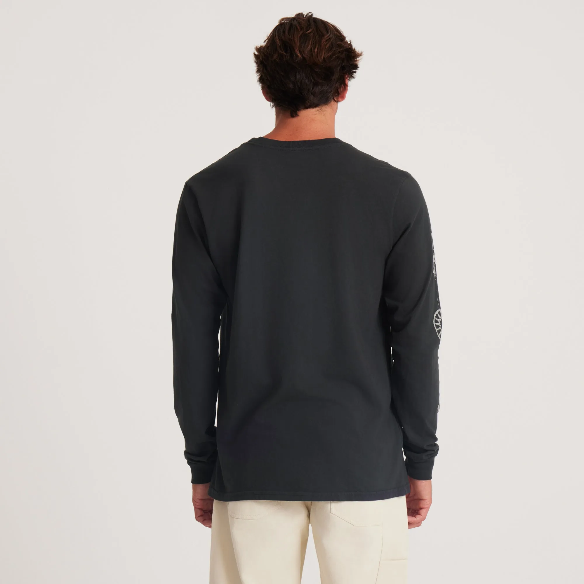 Jamie Thomas Long Sleeve Tee - Black sold by Roark product image thumbnail 3