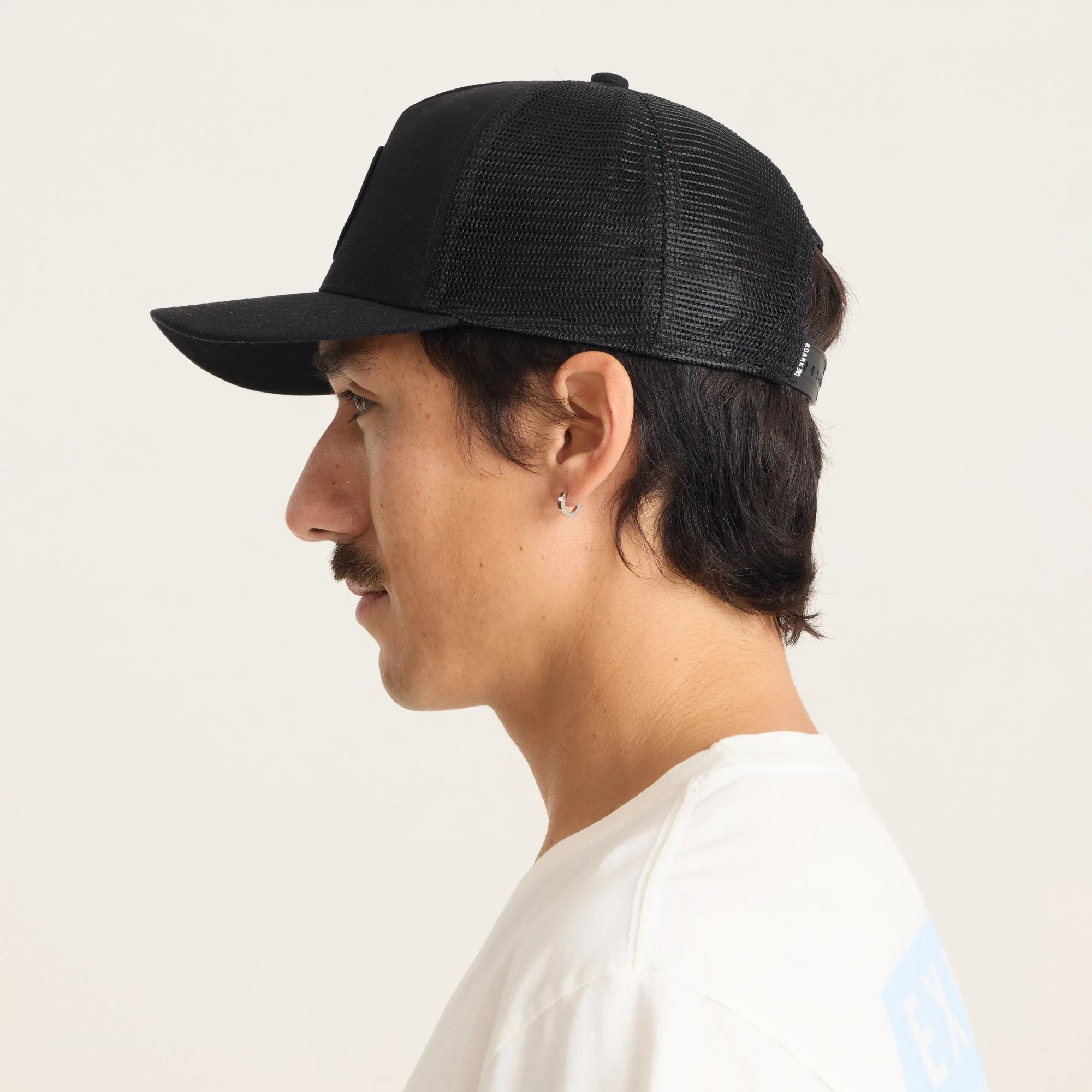 Station Trucker Snapback Hat - Black sold by Roark product image thumbnail 5