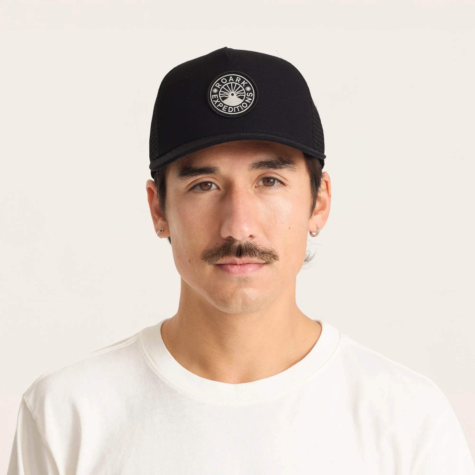Station Trucker Snapback Hat - Black sold by Roark product image thumbnail 2