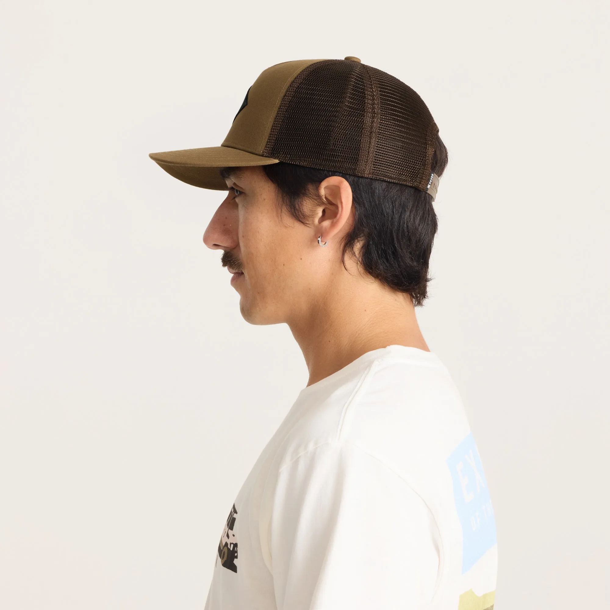 Station Trucker Snapback Hat - Dark Khaki sold by Roark product image thumbnail 5