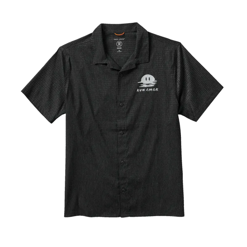 Bless Up Trail Button Up Shirt - Black sold by Roark