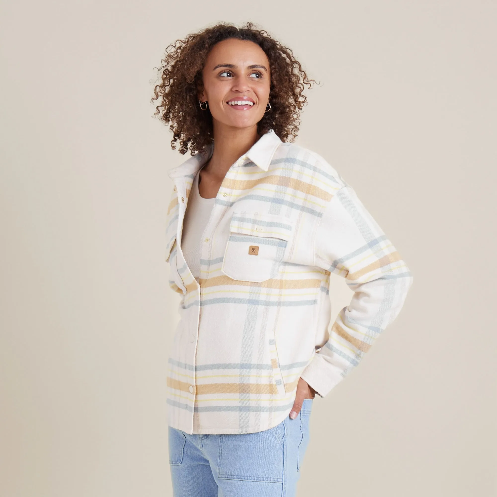 Amberley Flannel - Dusky Sky sold by Roark product image thumbnail 4