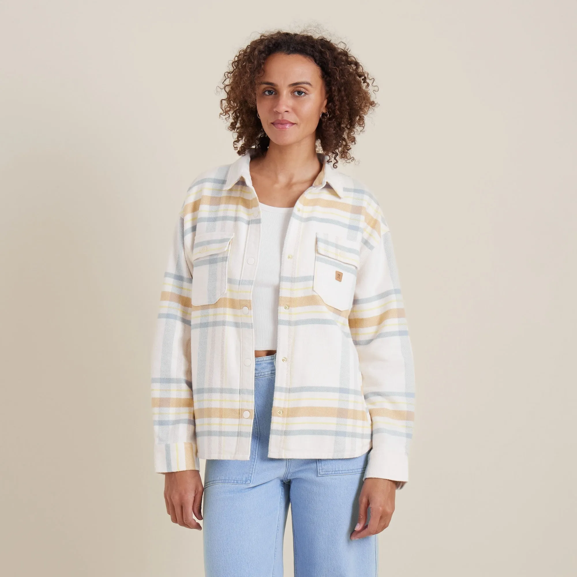 Amberley Flannel - Dusky Sky sold by Roark