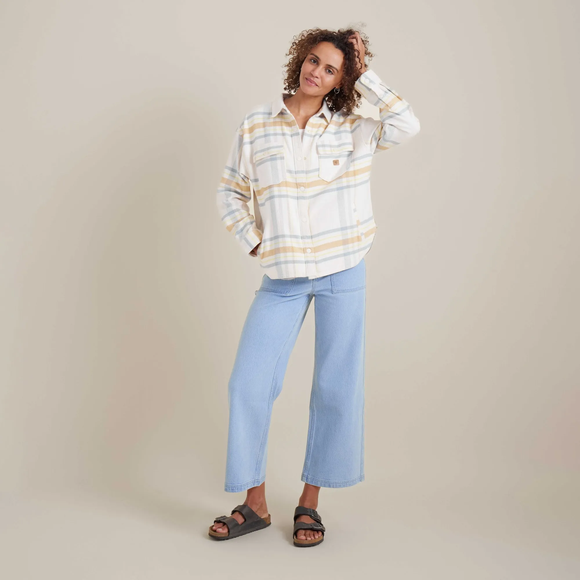 Amberley Flannel - Dusky Sky sold by Roark product image thumbnail 3